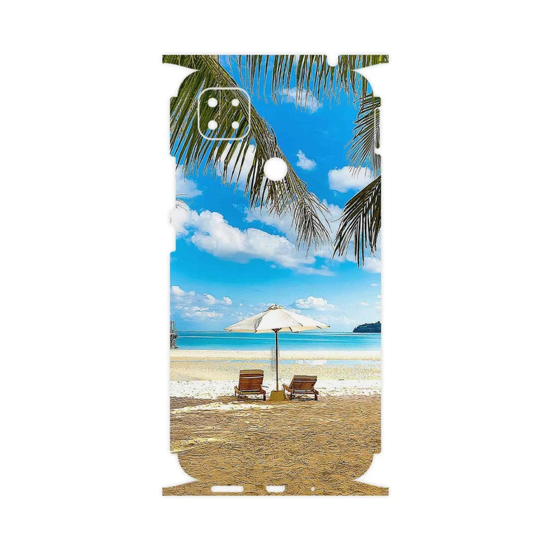 برچسب پوششی ماهوت مدل Beach-FullSkin مناسب برای گوشی موبایل شیائومی Poco C31
