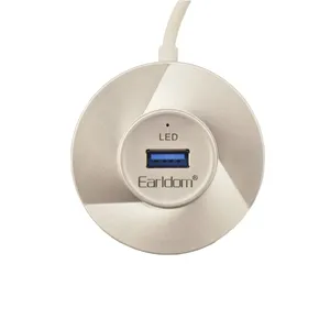 هاب USB 2.0 with OTG  چهار پورت ارلدام مدل HUB02
