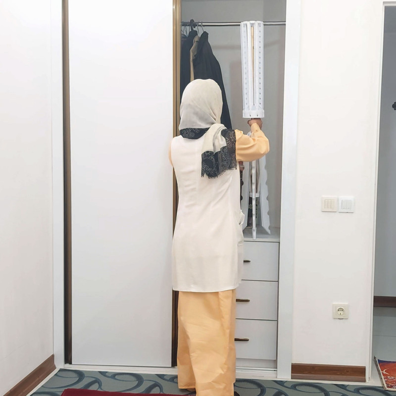بند رخت کمجاویز مدل چتری یک طبقه