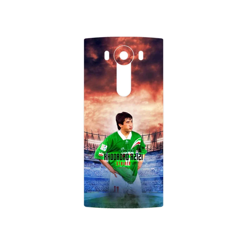 برچسب پوششی ماهوت مدل Khodadad Azizi مناسب برای گوشی موبایل ال جی V10