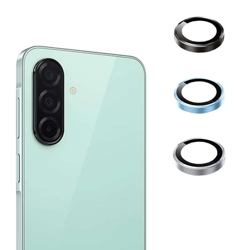 محافظ لنز دوربین فلزی مدل Objektif مناسب برای گوشی موبایل سامسونگ galaxy A56