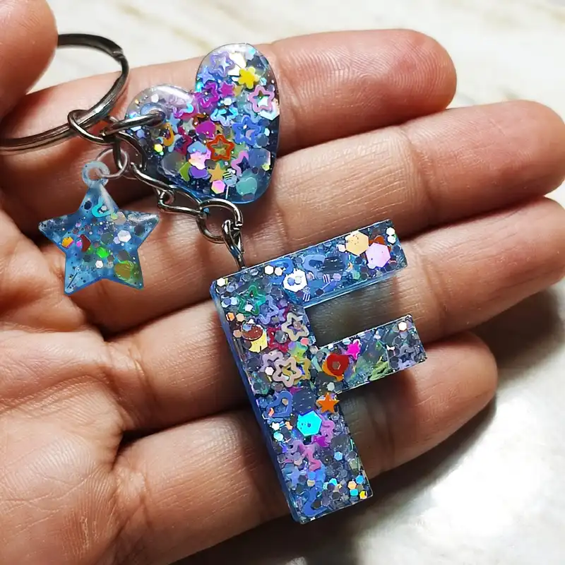 جاکلیدی رزینی مدل حرف اف F