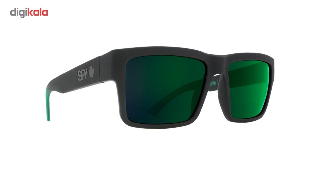 عینک آفتابی اسپای سری Montana سری Soft Matte Black Green Fade Happy Gray Green Green Flash -  - 2