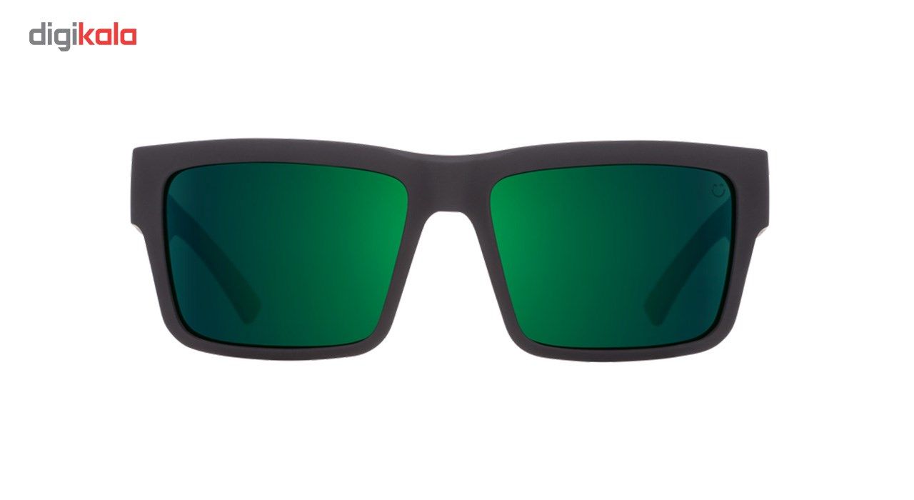 عینک آفتابی اسپای سری Montana سری Soft Matte Black Green Fade Happy Gray Green Green Flash -  - 4