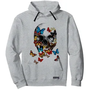 هودی زنانه 27 مدل Butterfly Skull کد MH613