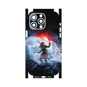 MAHOOT Tomb Raider Game Series-FullSkin Cover Sticker for Apple iPhone 15 Pro Max