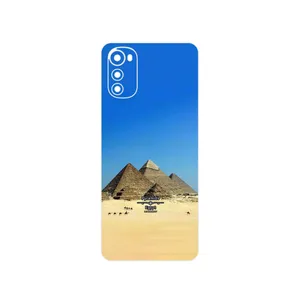MAHOOT Pyramids of Egypt Cover Sticker for Motorola Moto E32s