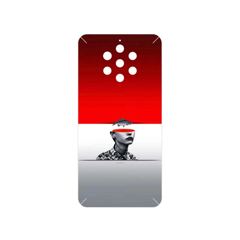 برچسب پوششی ماهوت مدل Collage of surreal Portrait of Women 1 مناسب برای گوشی موبایل نوکیا 9 Pureview