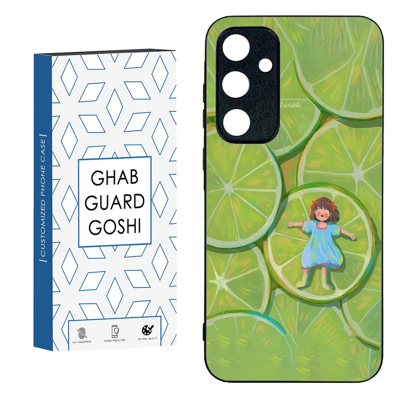 کاور قاب گارد گوشی طرح دختر لیمویی کد TPU-258 مناسب برای گوشی موبایل سامسونگ  GALAXY A35  