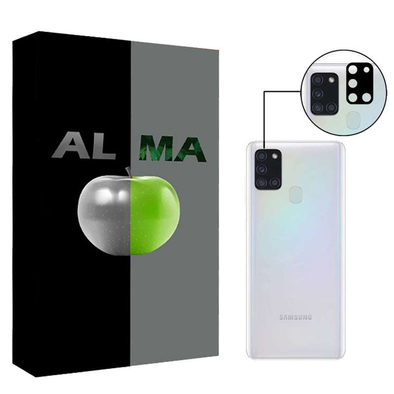 محافظ لنز دوربین آلما مدل LN-FLZ مناسب برای گوشی موبایل سامسونگ Galaxy A21s