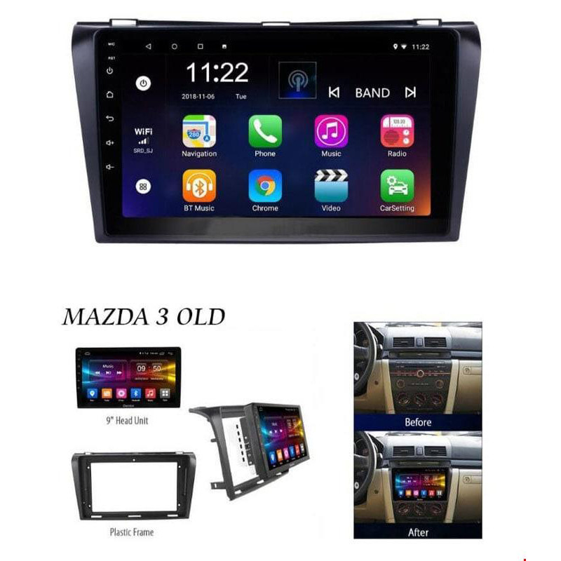 پخش کننده تصویری خودرو مدل Burmester مناسب برای مزدا 3