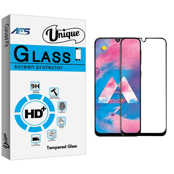 محافظ صفحه نمایش ای اف اس مدل Unique Glass مناسب برای گوشی موبایل سامسونگ Galaxy A30