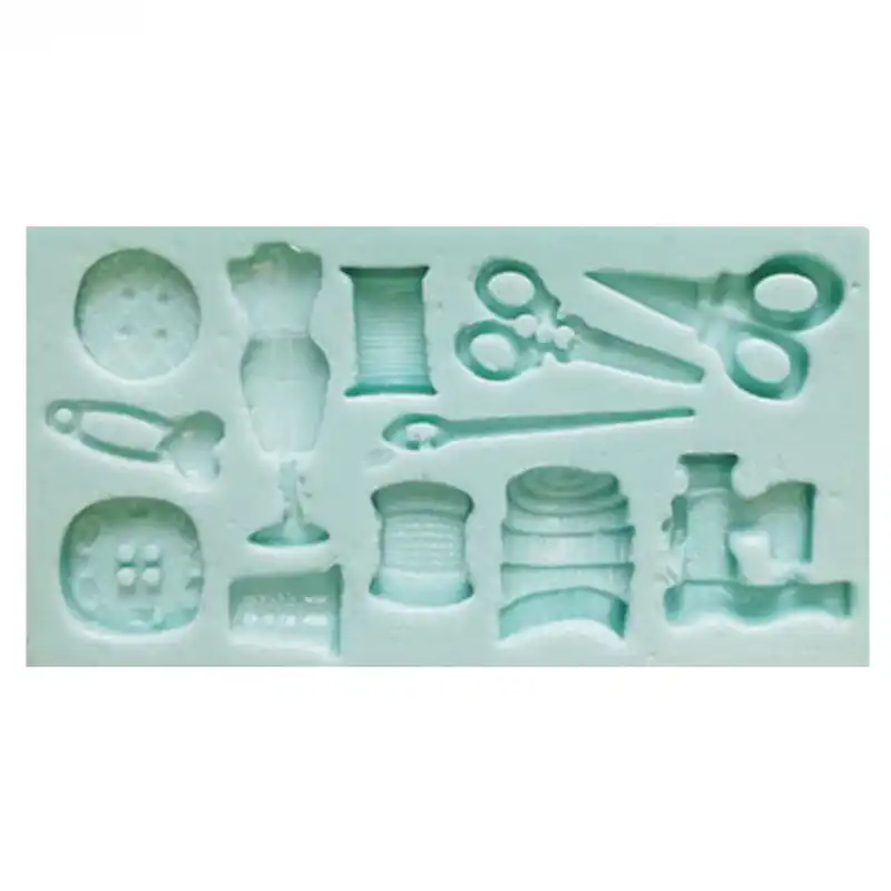 قالب مولد فوندانت طرح لوازم خیاطی