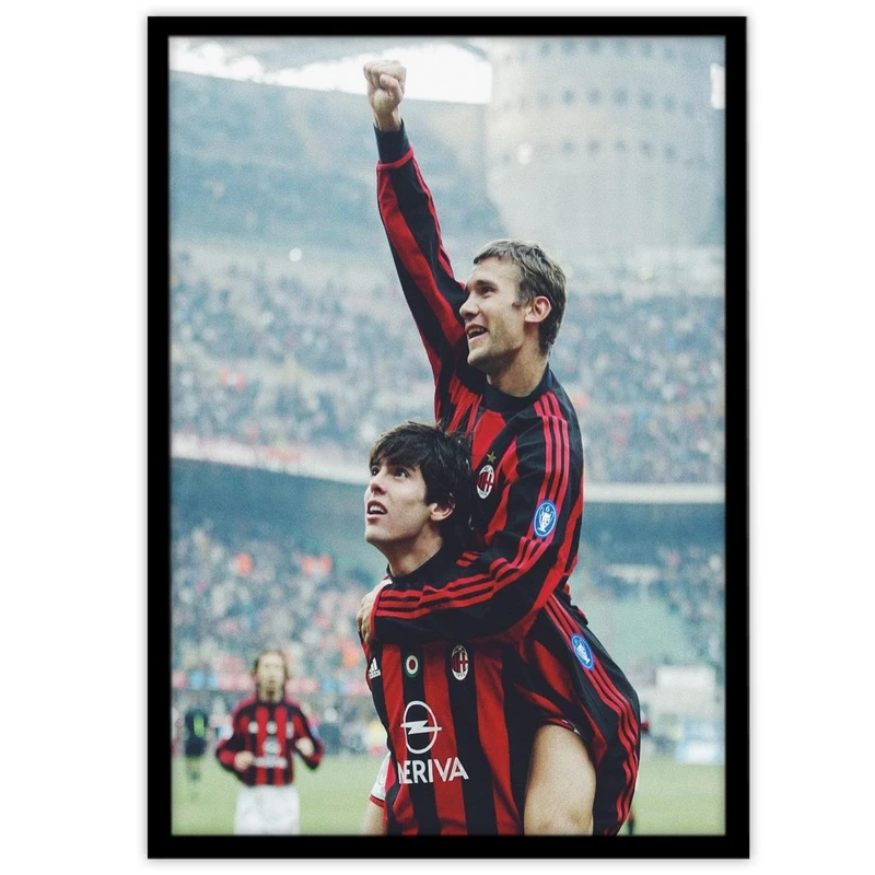 تابلو بکلیت طرح فوتبال آث میلان مدل B-10695