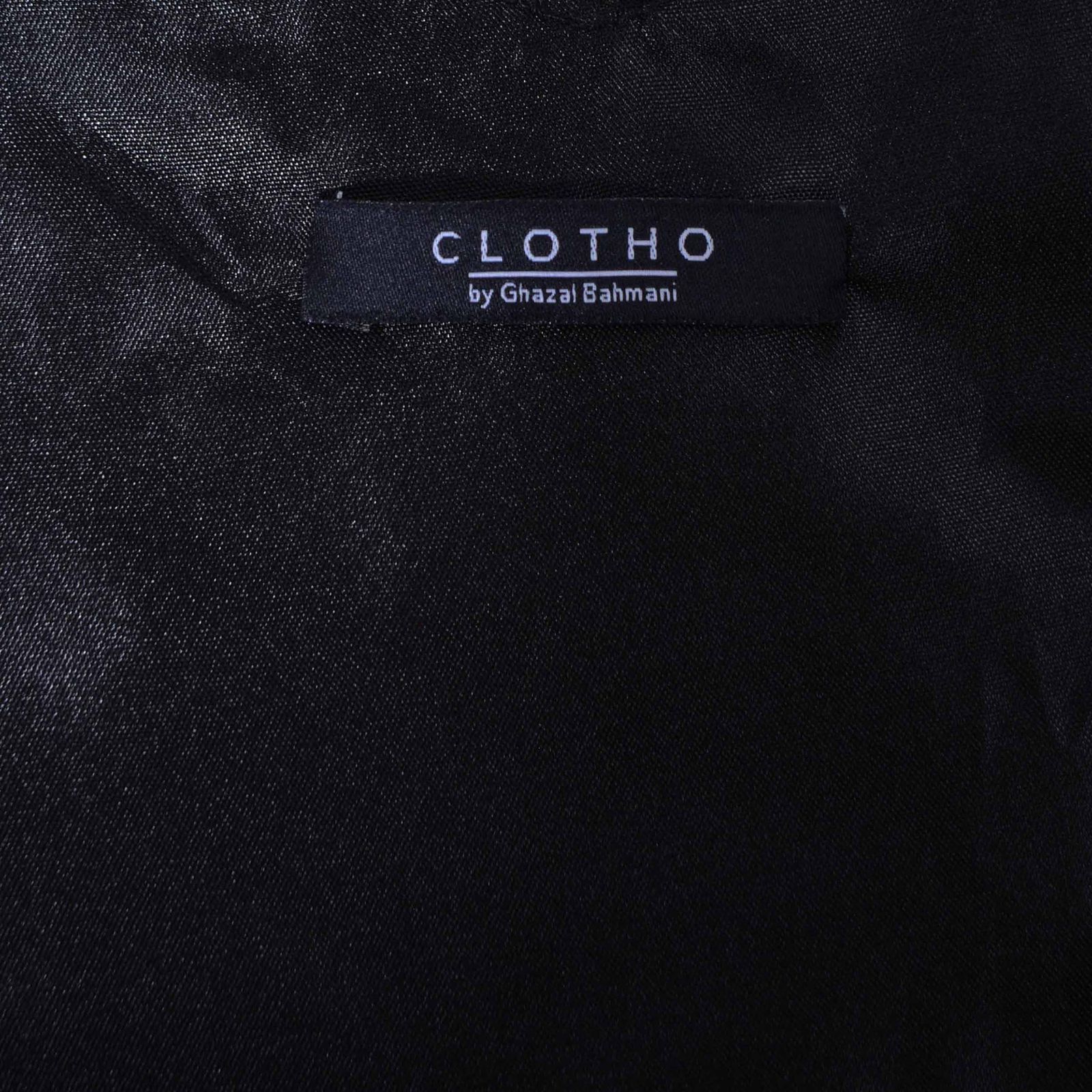 پیراهن زنانه کلوتو مدل MSC 141 - BLK SHIRT -  - 4