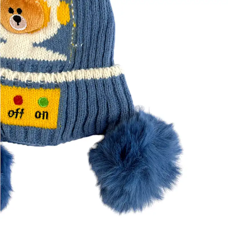 کلاه بافتنی بچگانه مدل ON