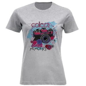 تی شرت آستین کوتاه زنانه مدل دوربین A60