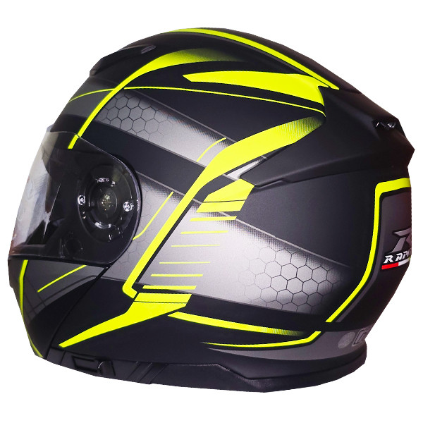 کلاه کاسکت راپیدو مدل فک متحرک عینکدار کد RP-950