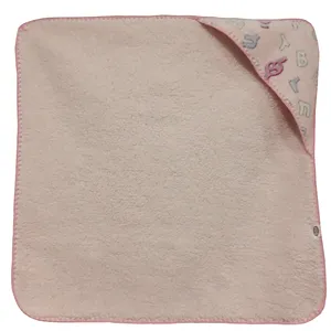 پتو نوزادی کوکولو طرح حروف انگلیسی سایز 80x80 سانتی متر