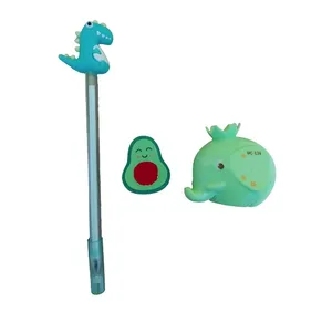 روان نویس مدل فانتزی کد 123 به همراه تراش و پاک کن