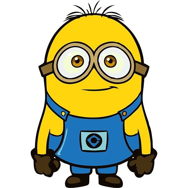  استیکر پارچه و لباس پاد آفرین طرح مینون ها کد 4866