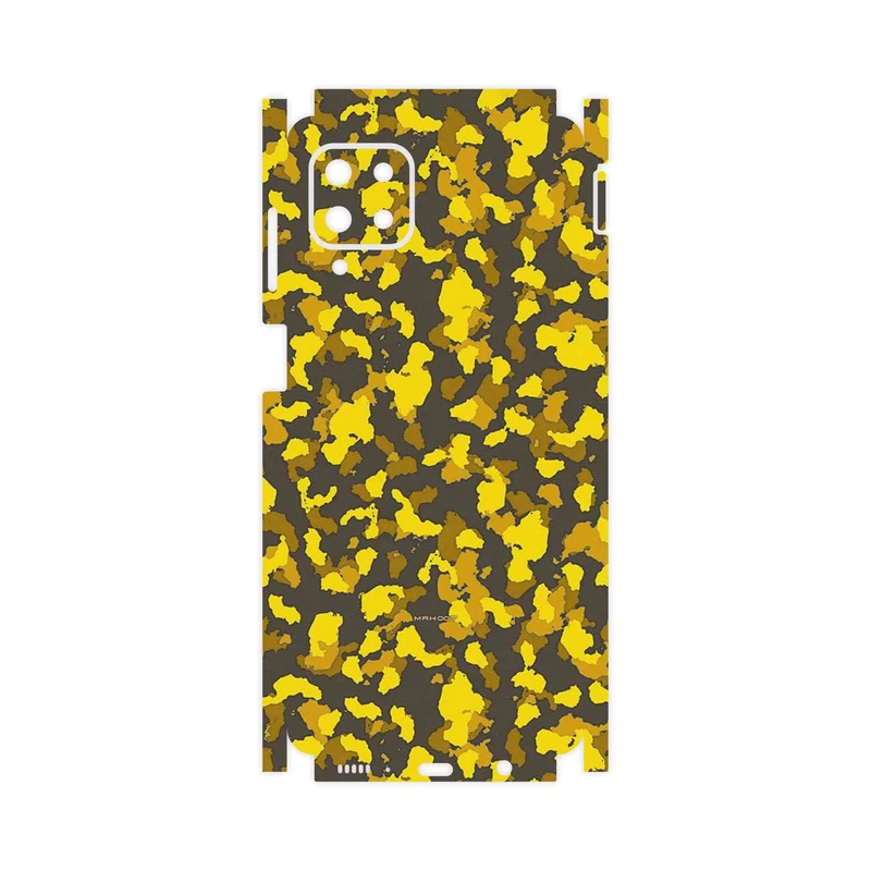برچسب پوششی ماهوت مدل Yellow Infantry Army-FullSkin مناسب برای گوشی موبایل سامسونگ Galaxy M62