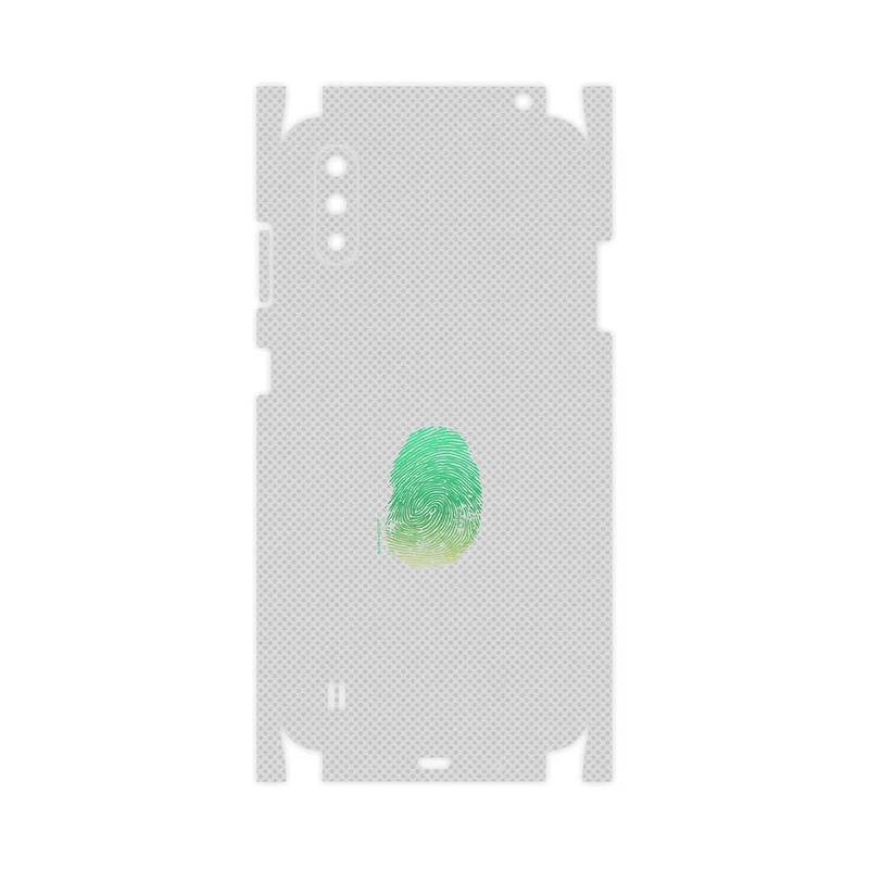 برچسب پوششی ماهوت مدل Minimal Fingerprint-FullSkin مناسب برای گوشی موبایل سامسونگ Galaxy A01