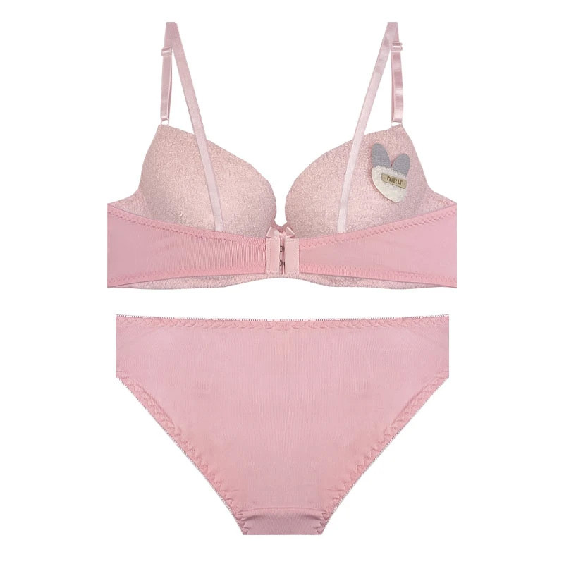 ست شورت و سوتین زنانه مدل تدی اسفنجی جک دار فنر دار کد Sor001