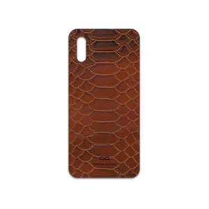 MAHOOT Brown-Snake-Leather Cover Sticker for Xiaomi Redmi 9i Sport