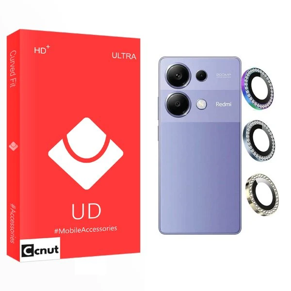محافظ لنز گوشی کوکونات مدل UD Ringi negin مناسب برای گوشی موبایل شیائومی Redmi note 13 Pro 4G