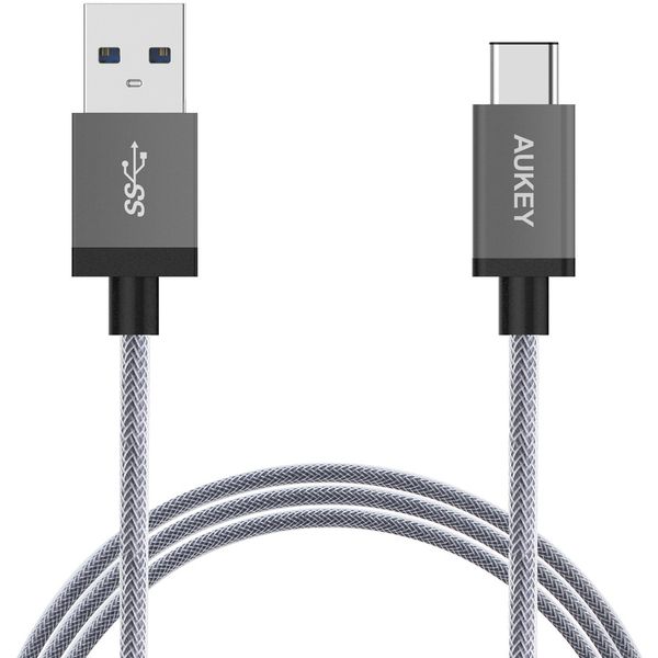 کابل تبدیل USB 3.0 به USB-C آکی مدل CB-CD2 طول 1 متر کابل تبدیل USB 3.0 به USB-C آکی مدل CB-CD2 طول 1 متر