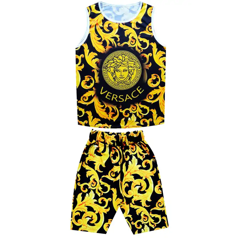 ست تاپ و شلوارک ورزشی مردانه کد VR6