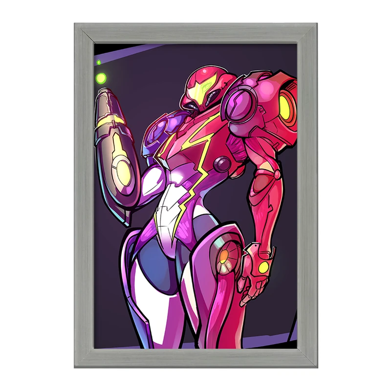 تابلو خندالو طرح بازی متروید (Metroid) کد 35650