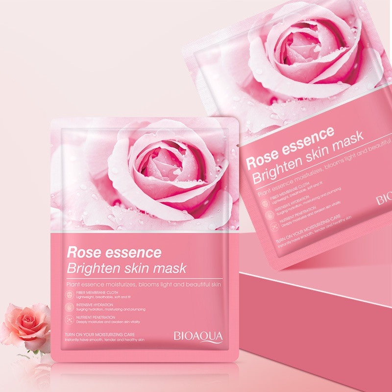 ماسک صورت بایو آکو مدل Rose essence وزن 25 گرم