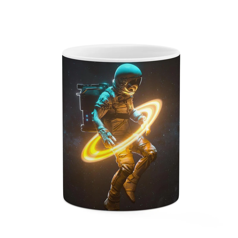 ماگ کاکتی طرح فضانورد کد mgp10255