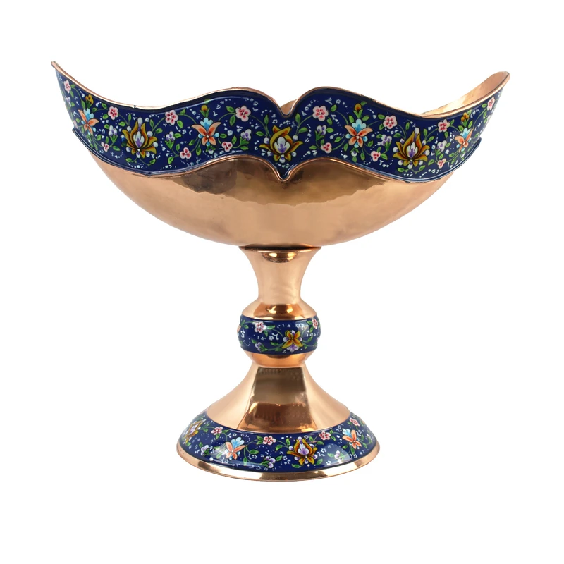 شکلات خوری مسی مدل کشکول پرداز کد m3