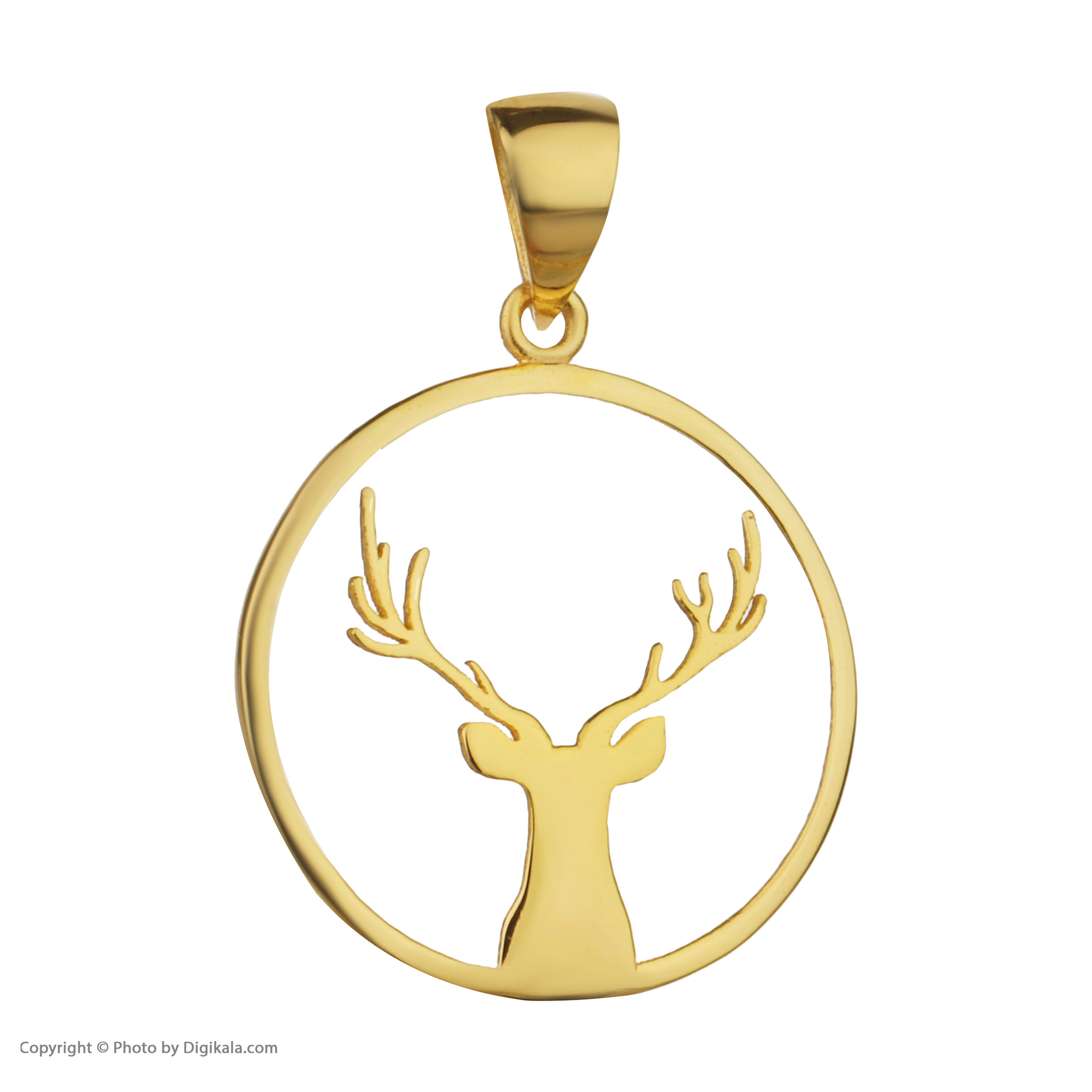 آویز گردنبند طلا 18 عیار زنانه مایا ماهک مدل MM1431 طرح گوزن