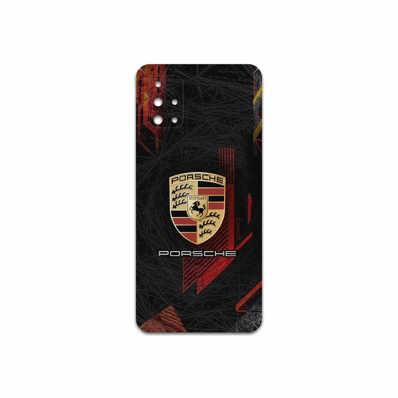 برچسب پوششی ماهوت مدل Porsche-Logo مناسب برای گوشی موبایل سامسونگ Galaxy M31S