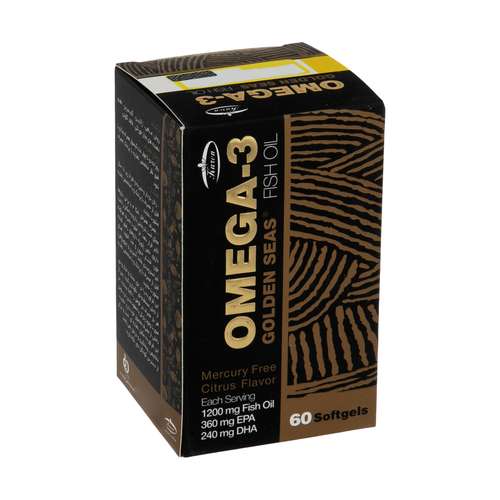 کپسول امگا 3 کارن گلدن سیز بسته 60 عددی