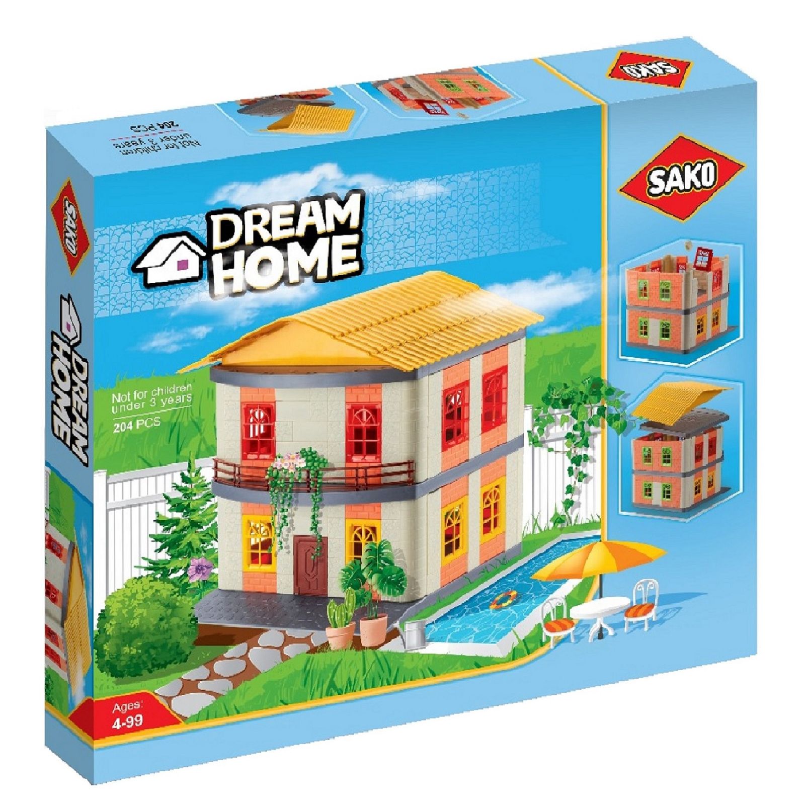 ساختنی ساکو مدل خانه رویایی طرح 2 طبقه -  - 1