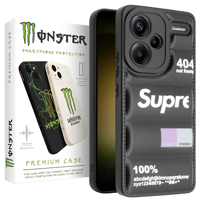 کاور مانستر مدل Pufer Jacket مناسب برای گوشی موبایل شیائومی Redmi Note 13 Pro Plus / 5G