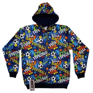 هودی پسرانه مدل Football کد A51