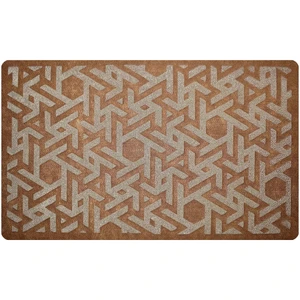 پادری طرح هندسی سنتی مدل ورودی کد M4-809 سایز 46×76 سانتی متر