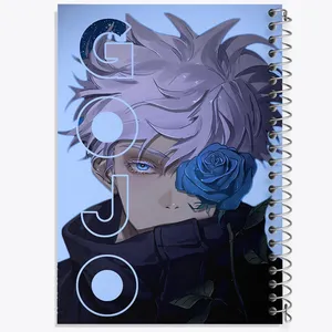 دفتر مشق 50 برگ خندالو طرح گوجو ساتورو انیمه جوجوتسو کایزن کد F1996