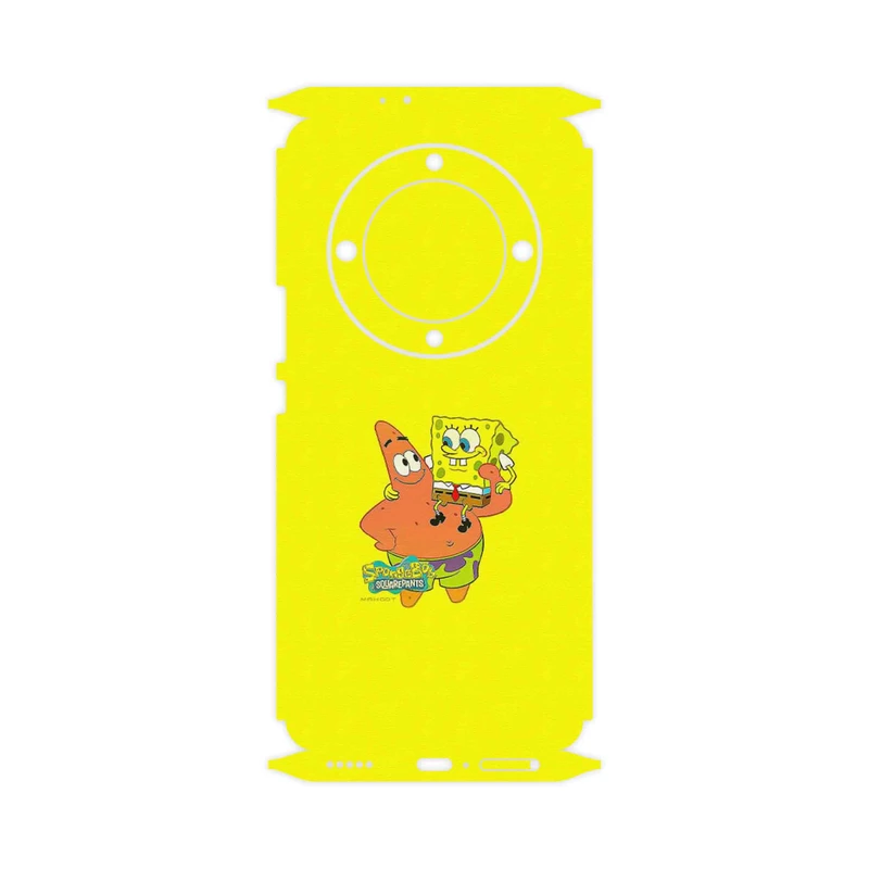 برچسب پوششی ماهوت مدل SpongeBob SquarePants-FullSkin مناسب برای گوشی موبایل آنر Magic 5 Lite