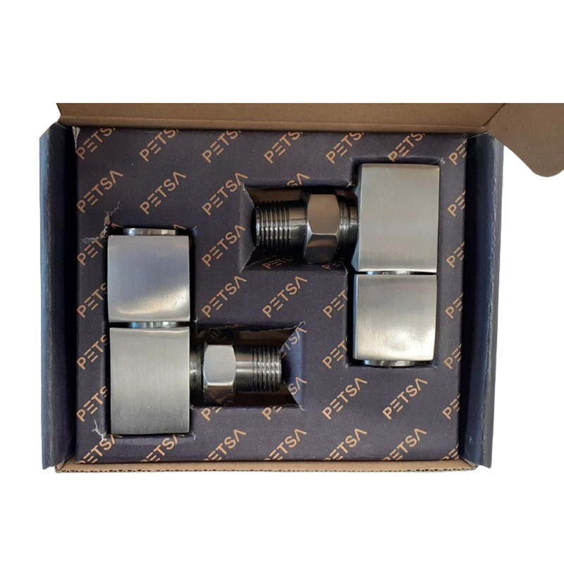 شیر رادیاتور پتسا مدل دکوراتیو فلت بسته 2 عددی