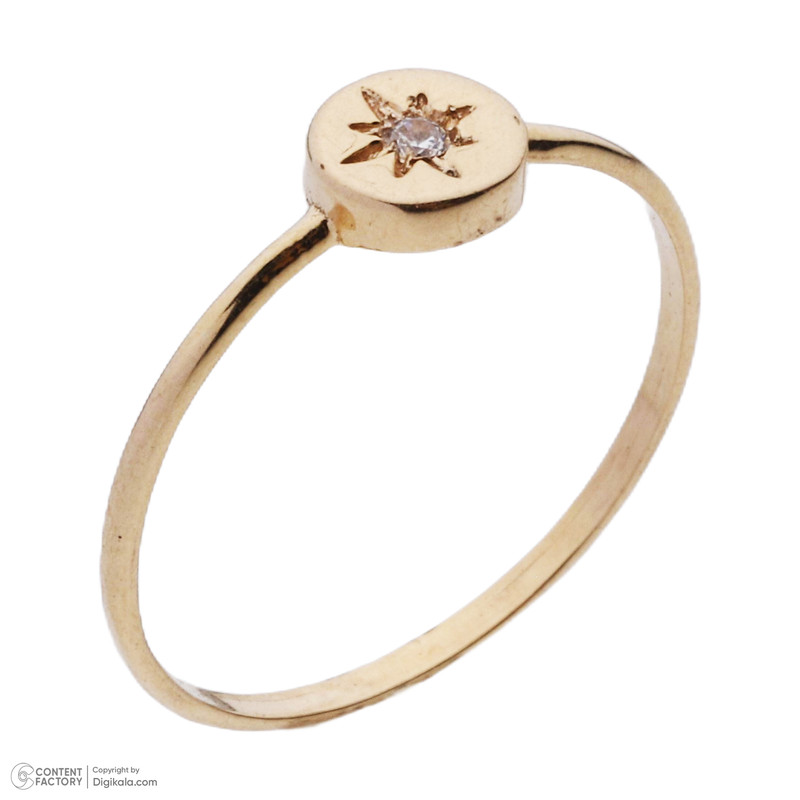 انگشتر طلا 18 عیار زنانه پرسته مدل wr643