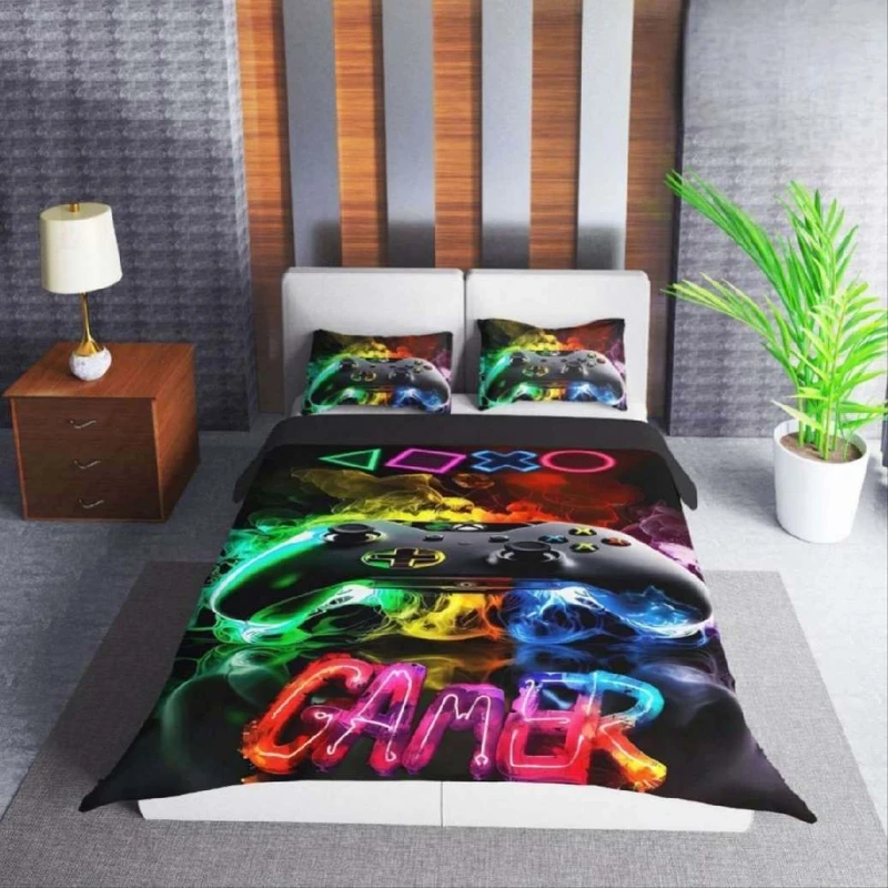 سرویس روتختی 1 نفره 4 تکه مدل GAMING