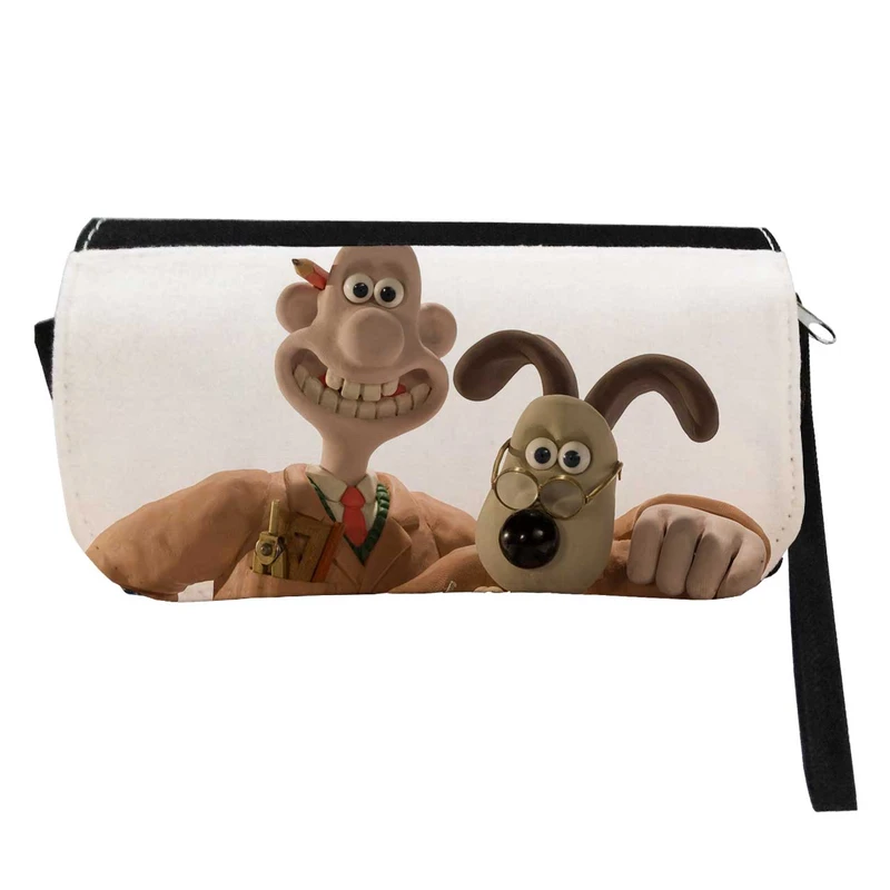   جامدادی مدل دوزیپ طرح والاس و گرومیت کد NI397