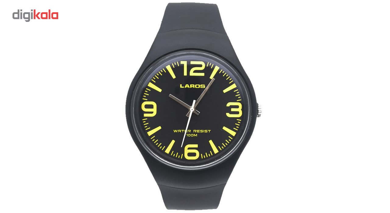 ساعت مچی عقربه ای لاروس مدل LC-B300-Black